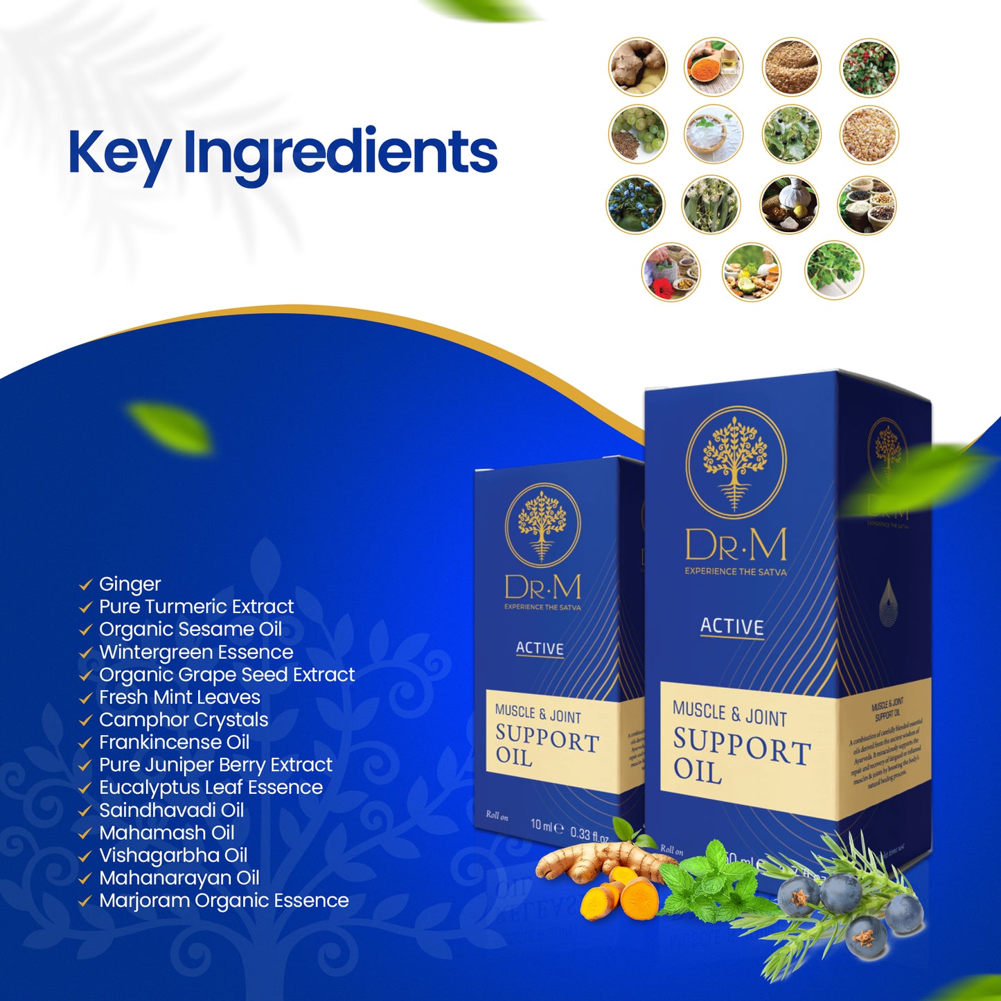 Active Muscle & Joint Twin Pack of 50 ML Each + Relief balm